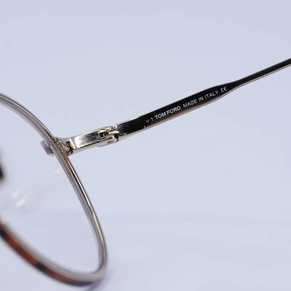 🕶️ New Tom Ford FT5691-B 028 Eyeglasses - Gold with Havana Frame 52mm